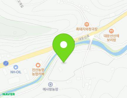 626-34 Daedunsan-ro, Jinsan-myeon, Geumsan-gun, Chungcheongnam-do, Republic of Korea Map