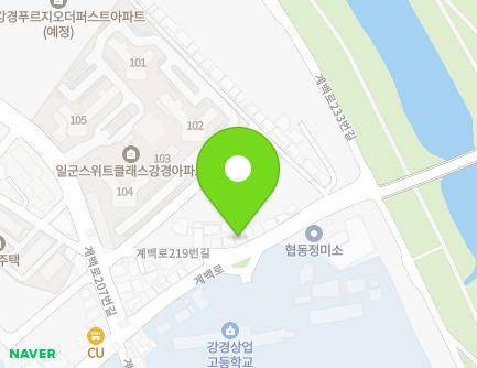 219 Gyebaek-ro, Ganggyeong-eup, Nonsan-si, Chungcheongnam-do, Republic of Korea Map