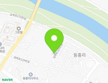 54-11 Gyebaek-ro 229beon-gil, Ganggyeong-eup, Nonsan-si, Chungcheongnam-do, Republic of Korea Map