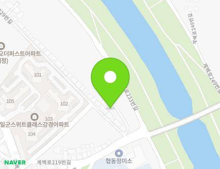 2-5 Gyebaek-ro 229beon-gil, Ganggyeong-eup, Nonsan-si, Chungcheongnam-do, Republic of Korea Map