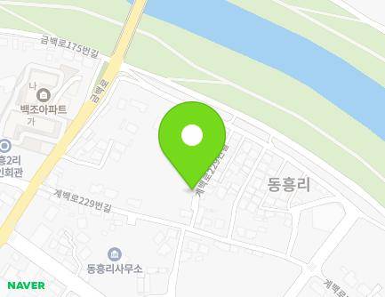 54-7 Gyebaek-ro 229beon-gil, Ganggyeong-eup, Nonsan-si, Chungcheongnam-do, Republic of Korea Map
