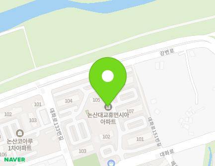 143 Daehwa-ro, Nonsan-si, Chungcheongnam-do, Republic of Korea Map