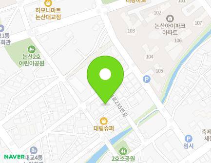 18-5 Haewol-ro 227beon-gil, Nonsan-si, Chungcheongnam-do, Republic of Korea Map