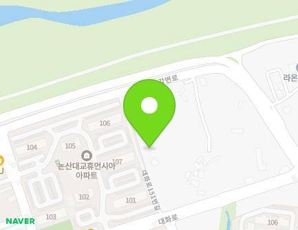 8-3 Daehwa-ro 151beon-gil, Nonsan-si, Chungcheongnam-do, Republic of Korea Map