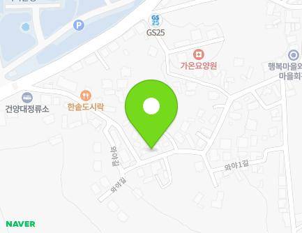 19-1 Waya-gil, Eunjin-myeon, Nonsan-si, Chungcheongnam-do, Republic of Korea Map