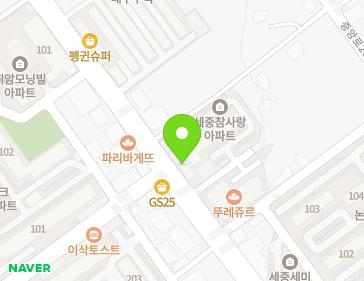 268 Jungang-ro, Nonsan-si, Chungcheongnam-do, Republic of Korea Map