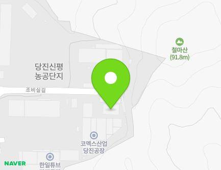 16-62 Jobisil-gil, Songak-eup, Dangjin-si, Chungcheongnam-do, Republic of Korea Map