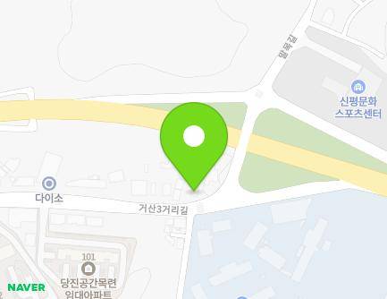 103 Geosan3geori-gil, Sinpyeong-myeon, Dangjin-si, Chungcheongnam-do, Republic of Korea Map