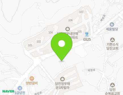 106 Baegam-ro, Dangjin-si, Chungcheongnam-do, Republic of Korea Map