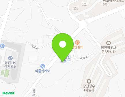 62 Baegam-ro, Dangjin-si, Chungcheongnam-do, Republic of Korea Map