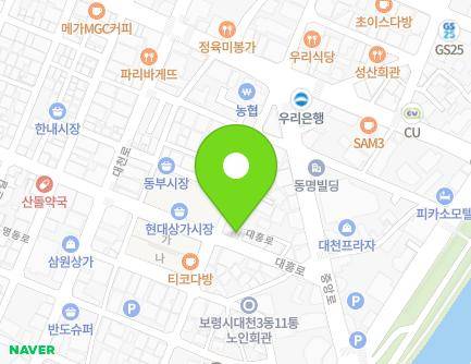6-14 Daeheung-ro, Boryeong-si, Chungcheongnam-do, Republic of Korea Map