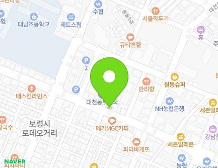 51 Wondong 2-gil, Boryeong-si, Chungcheongnam-do, Republic of Korea Map