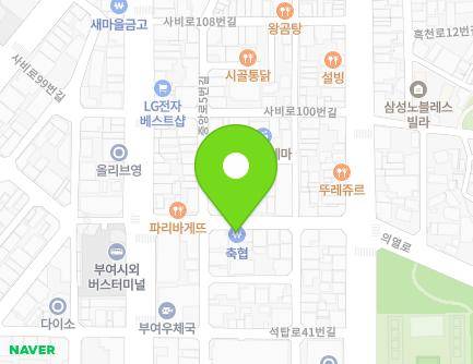 10 Jungang-ro, Buyeo-eup, Buyeo-gun, Chungcheongnam-do, Republic of Korea Map