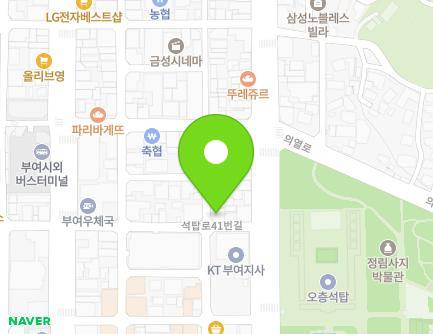 6 Seoktap-ro 41beon-gil, Buyeo-eup, Buyeo-gun, Chungcheongnam-do, Republic of Korea Map