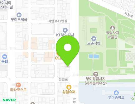 27 Seoktap-ro, Buyeo-eup, Buyeo-gun, Chungcheongnam-do, Republic of Korea Map