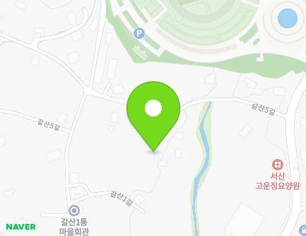 13-7 Galsan 5-gil, Seosan-si, Chungcheongnam-do, Republic of Korea Map