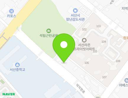 95 Deokjicheon-ro, Seosan-si, Chungcheongnam-do, Republic of Korea Map