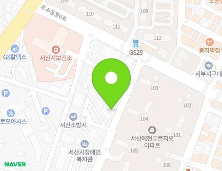 19-1 Hosugongwon 13-ro, Seosan-si, Chungcheongnam-do, Republic of Korea Map