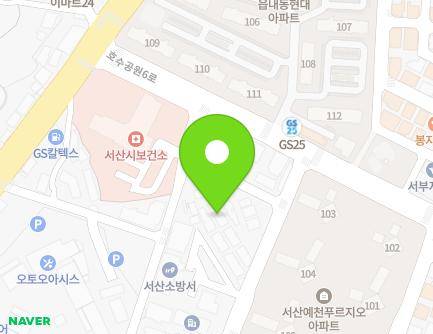 19-5 Hosugongwon 13-ro, Seosan-si, Chungcheongnam-do, Republic of Korea Map