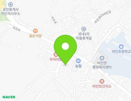 2 Biin-ro 201beon-gil, Biin-myeon, Seocheon-gun, Chungcheongnam-do, Republic of Korea Map