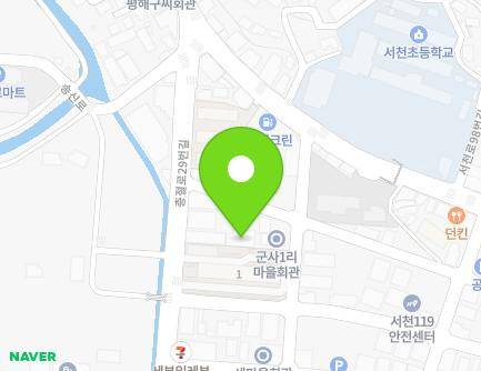 23-7 Chungjeol-ro 41beon-gil, Seocheon-eup, Seocheon-gun, Chungcheongnam-do, Republic of Korea Map