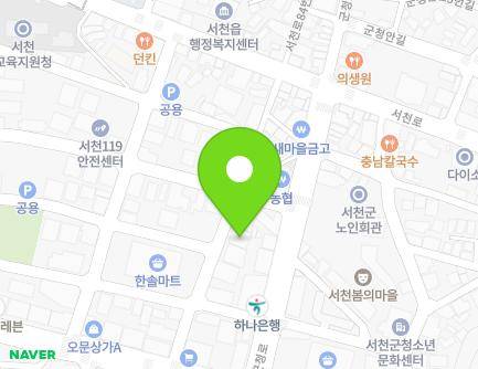 26 Chungjeol-ro 59beon-gil, Seocheon-eup, Seocheon-gun, Chungcheongnam-do, Republic of Korea Map