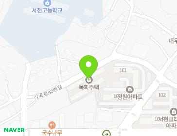 26 Sagok-ro 43beon-gil, Seocheon-eup, Seocheon-gun, Chungcheongnam-do, Republic of Korea 26 Sagok-ro 43beon-gil, Seocheon-eup, Seocheon-gun, Chungcheongnam-do, Republic of Korea Map