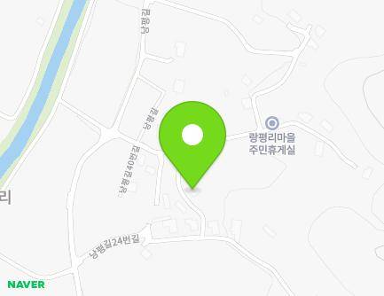 13-10 Nangpyeong-gil 24beon-gil, Jongcheon-myeon, Seocheon-gun, Chungcheongnam-do, Republic of Korea Map