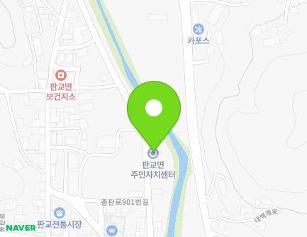 14 Jongpan-ro 901beon-gil, Pangyo-myeon, Seocheon-gun, Chungcheongnam-do, Republic of Korea Map