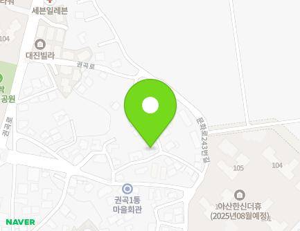 25-9 Gwongok-ro 14beon-gil, Asan-si, Chungcheongnam-do, Republic of Korea Map