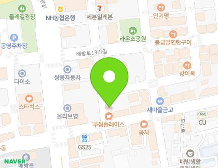 115-4 Mosan-ro, Baebang-eup, Asan-si, Chungcheongnam-do, Republic of Korea Map