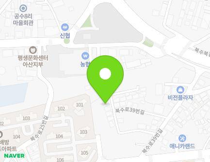 7-19 Buksu-ro 39beon-gil, Baebang-eup, Asan-si, Chungcheongnam-do, Republic of Korea Map