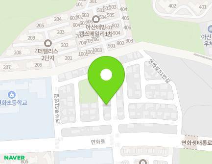 61-7 Yeonhwa-ro, Baebang-eup, Asan-si, Chungcheongnam-do, Republic of Korea Map