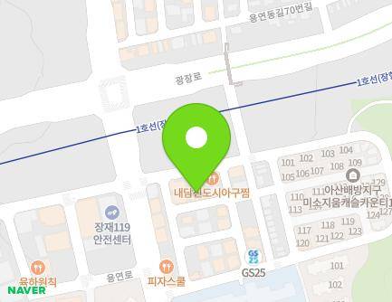 3-7 Seolhwago-gil 2beon-gil, Baebang-eup, Asan-si, Chungcheongnam-do, Republic of Korea Map
