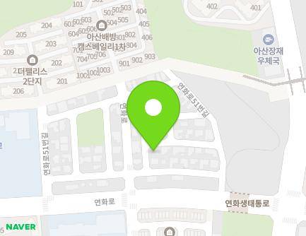 42-19 Yeonhwa-ro 51beon-gil, Baebang-eup, Asan-si, Chungcheongnam-do, Republic of Korea Map