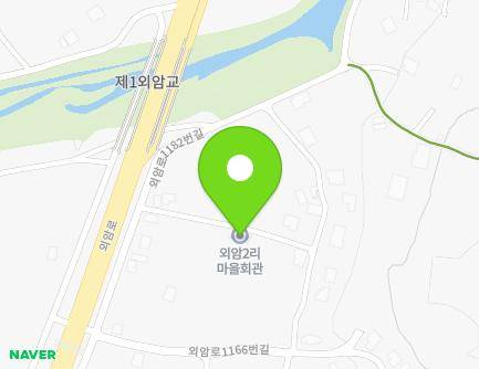 1178-10 Oeam-ro, Songak-myeon, Asan-si, Chungcheongnam-do, Republic of Korea Map