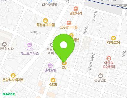 14 Onhwa-ro 11beon-gil, Asan-si, Chungcheongnam-do, Republic of Korea Map