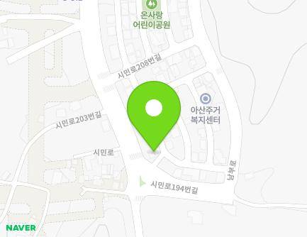 16 Simin-ro 208beon-gil, Asan-si, Chungcheongnam-do, Republic of Korea Map