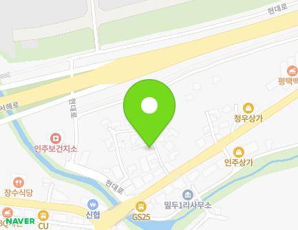 1317-5 Hyundai-ro, Inju-myeon, Asan-si, Chungcheongnam-do, Republic of Korea Map
