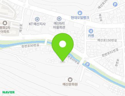 9-9 Cheonbyeon-ro 90beon-gil, Yesan-eup, Yesan-gun, Chungcheongnam-do, Republic of Korea Map