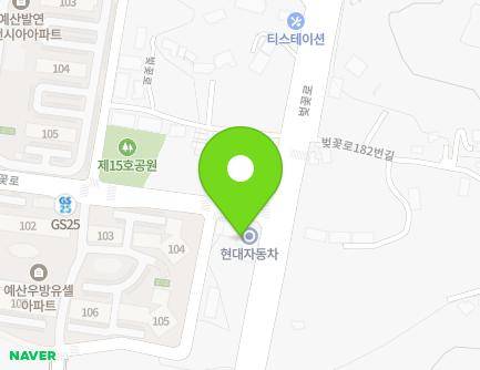 171 Beotkkot-ro, Yesan-eup, Yesan-gun, Chungcheongnam-do, Republic of Korea Map