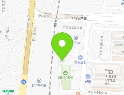 30-4 Yeokjeon-ro 125beon-gil, Yesan-eup, Yesan-gun, Chungcheongnam-do, Republic of Korea Map