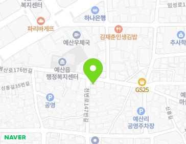 22 Yesan-ro 176beon-gil, Yesan-eup, Yesan-gun, Chungcheongnam-do, Republic of Korea 22 Yesan-ro 176beon-gil, Yesan-eup, Yesan-gun, Chungcheongnam-do, Republic of Korea Map