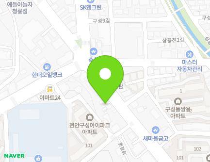 282 Chungjeol-ro, Dongnam-gu, Cheonan-si, Chungcheongnam-do, Republic of Korea Map