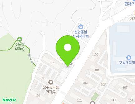 109-3 Cheongsu-ro, Dongnam-gu, Cheonan-si, Chungcheongnam-do, Republic of Korea Map