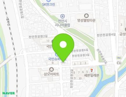 11 Cheonancheongongwon 2-gil, Dongnam-gu, Cheonan-si, Chungcheongnam-do, Republic of Korea Map