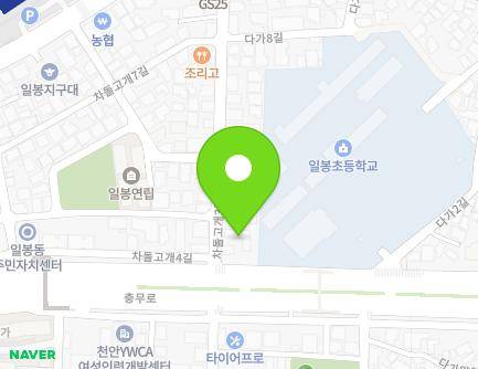 6 Chadolgogae 3-gil, Dongnam-gu, Cheonan-si, Chungcheongnam-do, Republic of Korea Map