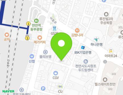 7 Eunhaeng-gil, Dongnam-gu, Cheonan-si, Chungcheongnam-do, Republic of Korea Map