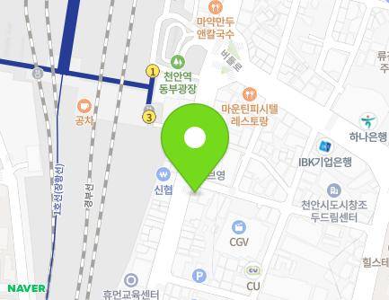 2 Eunhaeng-gil, Dongnam-gu, Cheonan-si, Chungcheongnam-do, Republic of Korea Map