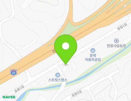 46 Eungwon 1-gil, Mokcheon-eup, Dongnam-gu, Cheonan-si, Chungcheongnam-do, Republic of Korea Map